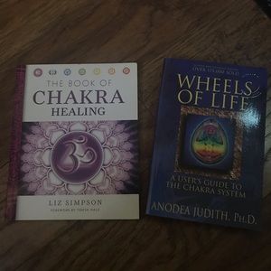 Set of two Chakra books NEW